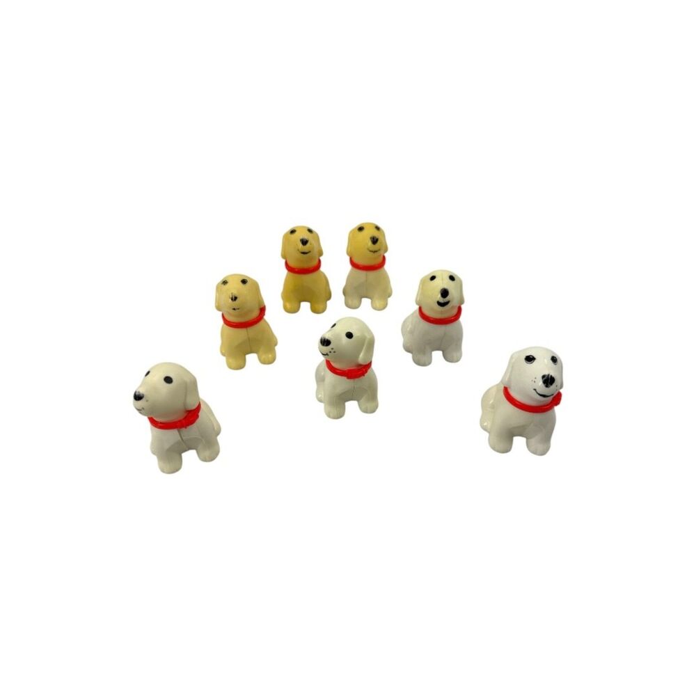 Little Tikes vintage Dollhouse pet Dog dollhouse furniture pets animal family